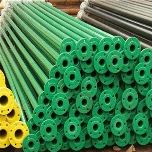 大兴安岭涂塑钢管施工案例